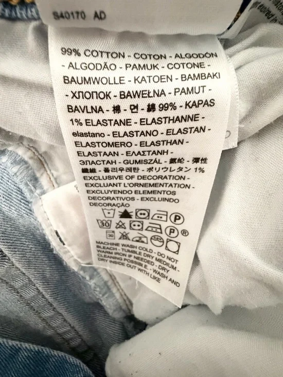 Levi’s Premium Ribcage Straight Jeans Size 28 Viral Trending Spring - Picture 10 of 12